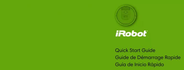 Manuales de iRobot Roomba