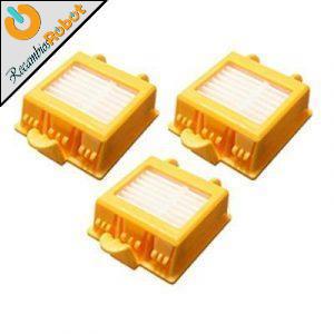 Pack 3 filtros Hepa Roomba 700