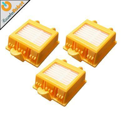 Pack 3 filtros Hepa Roomba 700