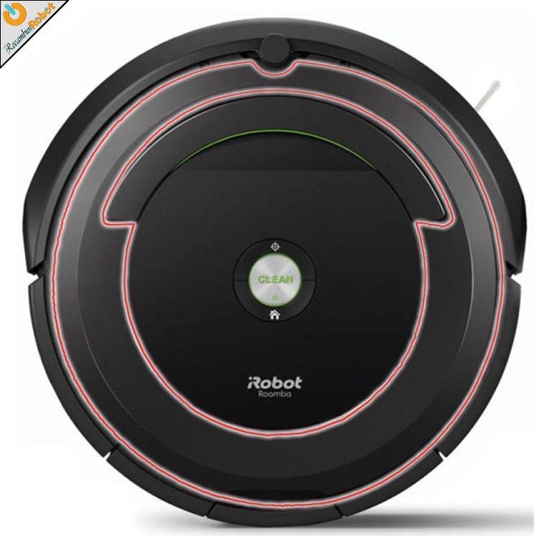 Placa frontal para Roomba 690