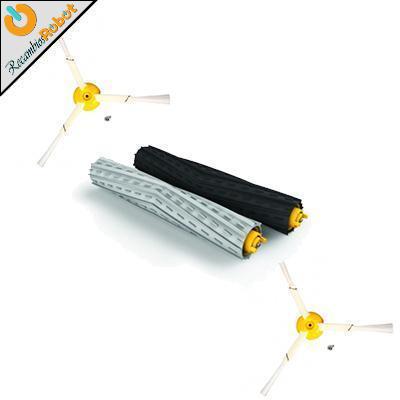 Pack rodillos aeroforce y 2 cepillos laterales 3 aspas. Roomba 800 900