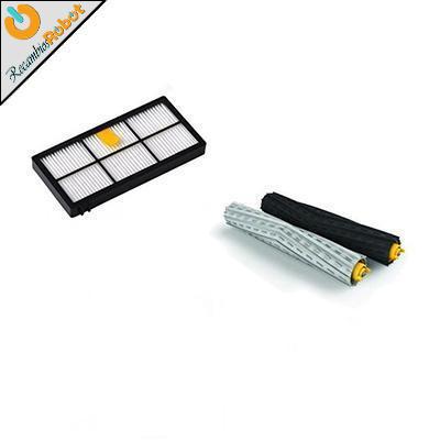 Pack rodillos aeroforce y filtro. Roomba 800 900