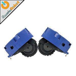 Pack ruedas laterales DERECHA e IZQUIERDA para Roomba 500 600 700