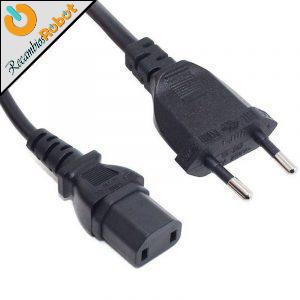 Cable de alimentación schuko 2 pines 1.5m