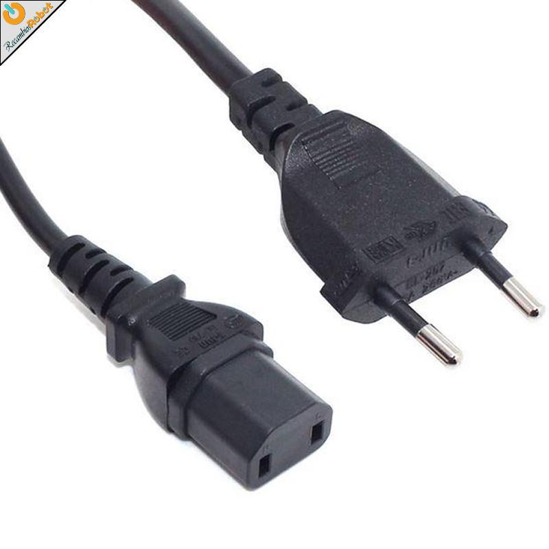 Cable de alimentación schuko 2 pines 1.5m