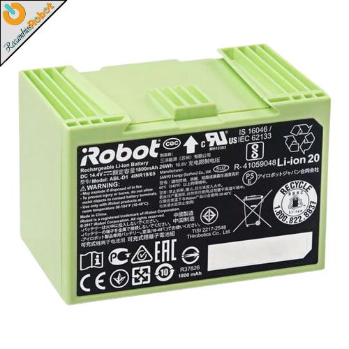 Bateria iRobot de litio 1850 mAh. Roomba E5 E6 E7 I7 I6 I3