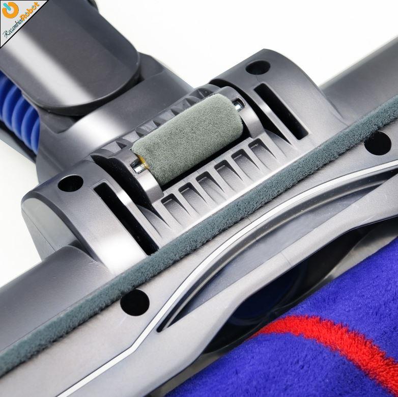 Cabezal de succión eléctrico para suelos con rodillo suave. Dyson V7 V8 V10 V11