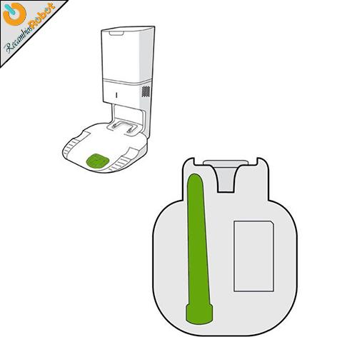 Tubo de evacuación para iRobot Roomba I7+ S9+