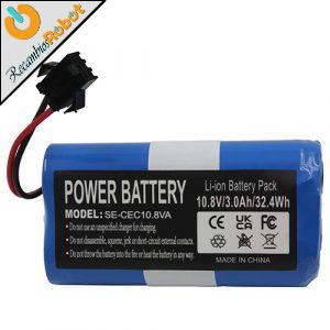 Batería de litio 3000 mAh para Cecotec Conga 750 890 Slim Wet