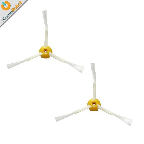 Pack 2 cepillos laterales de 3 aspas para Roomba 500 600 700 800 900