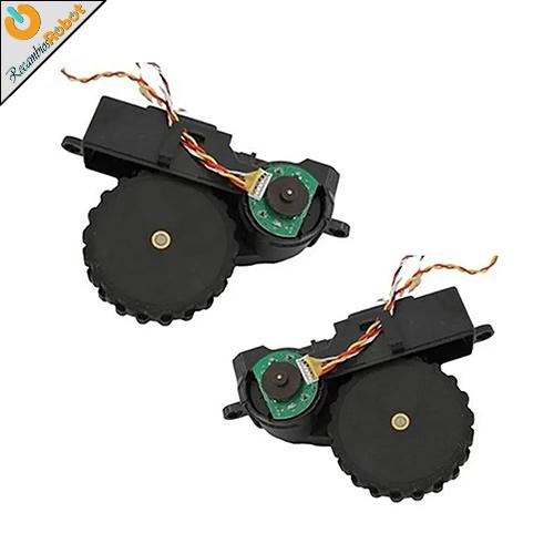 Pack ruedas laterales izquierda (L) y derecha (R). Cecotec Conga 3090