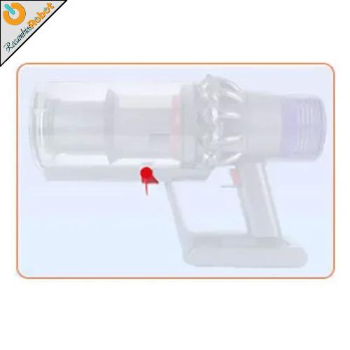 Gatillo para depósito de polvo. Dyson V15 Gen5