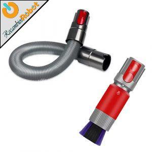 Cepillo antiarañazos y manguera flexible. Dyson Gen5