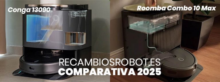 El mejor robot aspirador de iRobot Roomba y Cecotec Conga: Comparativa 2025