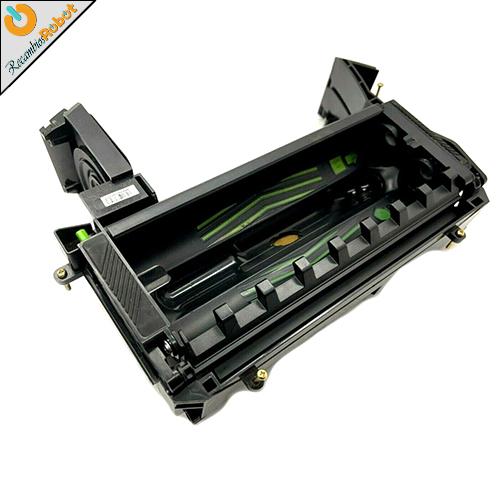 Carcasa negra módulo (sin motor) rodillos. iRobot Roomba E5, I7, J7