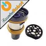 Soporte y filtro. Cecotec Rockstar 12500 RX90
