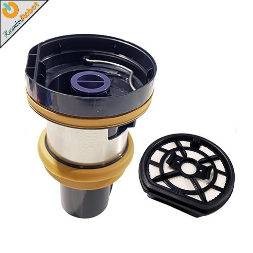 Soporte y filtro. Cecotec Rockstar 12500