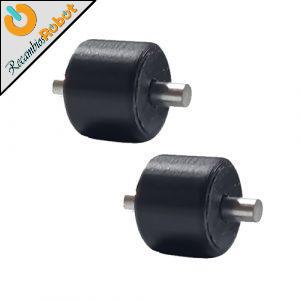 Ruedas traseras superiores. Base de aspiración. Cecotec Rockstar 200 300 500 700 1200