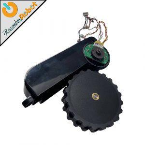 Rueda lateral L izquierda. Cecotec Conga 2090 2290 2490 2690