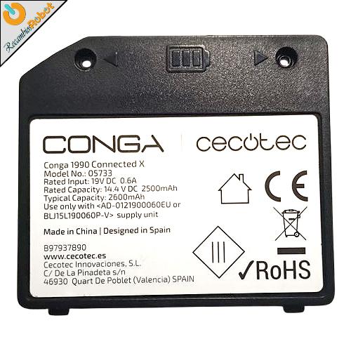 Tapa de batería. Cecotec Conga 1990 Connected