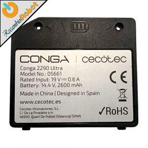 Tapa batería. Cecotec Conga 2290 Ultra