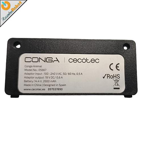 Tapa batería. Cecotec Conga Animal