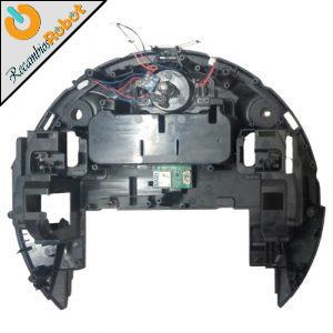 Tapa inferior y rueda. Cecotec Conga 1390