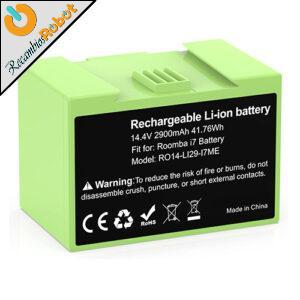 Batería de litio 2900 mAh para Roomba E5 E6 E7 I7 I5 I6 I3 I1 J7