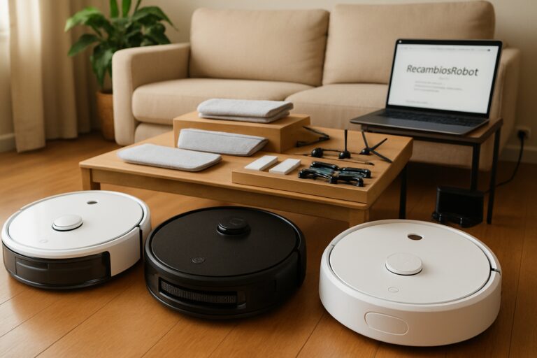 Comparativa práctica de robots aspiradores Cecotec Conga: elegir tu primer modelo y dónde conseguir recambios fiables