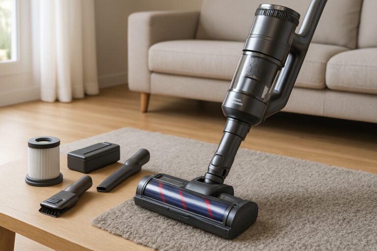 Guía práctica para comprar y mantener aspiradores verticales Cecotec Rockstar: claves y recambios fiables