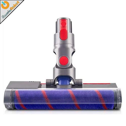 Cabezal de succión eléctrico para suelos delicados con rodillo suave. Dyson V15