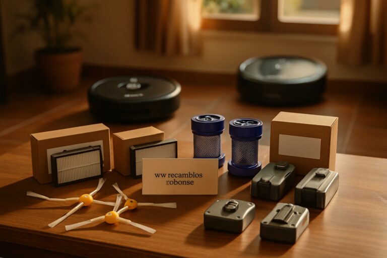 RecambiosRobot: La referencia en España para mantener vivos tus robots aspiradores