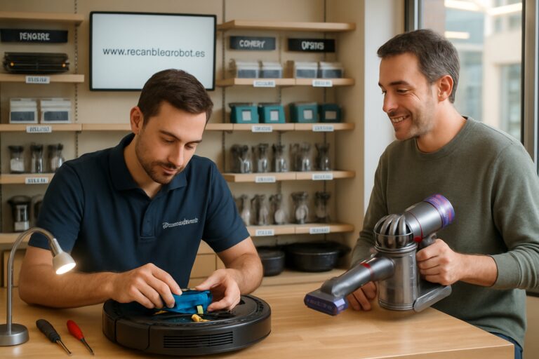 RecambiosRobot: el guardián que prolonga la vida de tu Roomba, Conga y Dyson en España