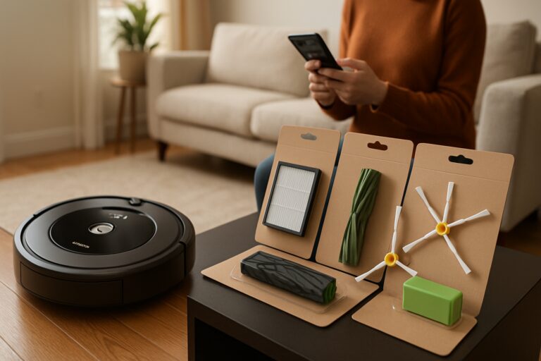 Robots aspiradores iRobot Roomba: guía práctica para comprar y mantenerlos con recambios fiables