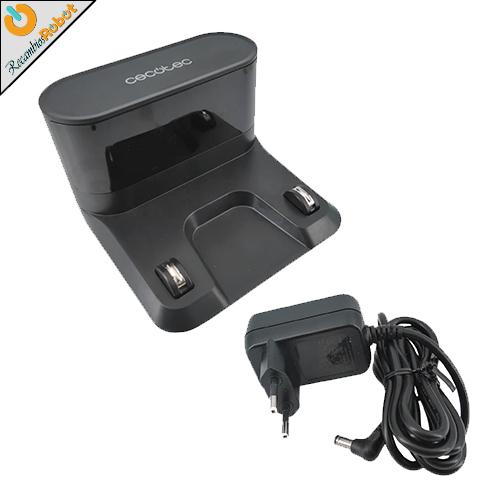 Base de carga y cargador. Cecotec Conga M100 Y100