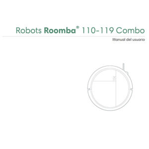 Manual Roomba 110-119 Combo