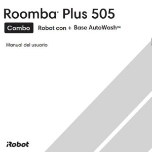 Manual Roomba Plus 505 Combo
