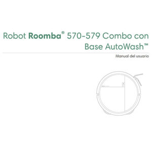 Manual Roomba 570-579 Combo