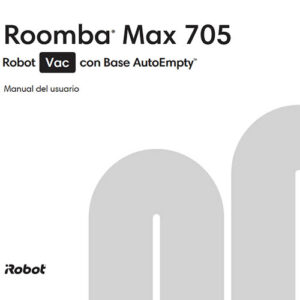 Manual Roomba Max 705 Vac