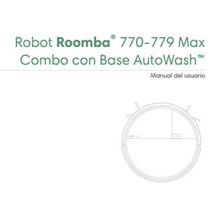 Manual Roomba 770-779 Combo